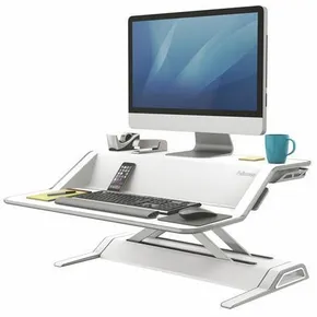 Sit-Stand Lotus™ munkaállomás, fehér, FELLOWES